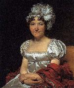 Jacques-Louis David Marguerite Charlotte David oil